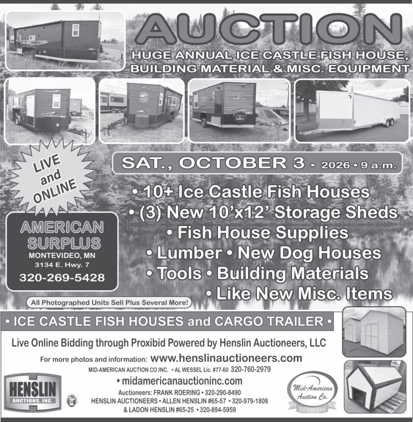 Henslin Auctions, Inc