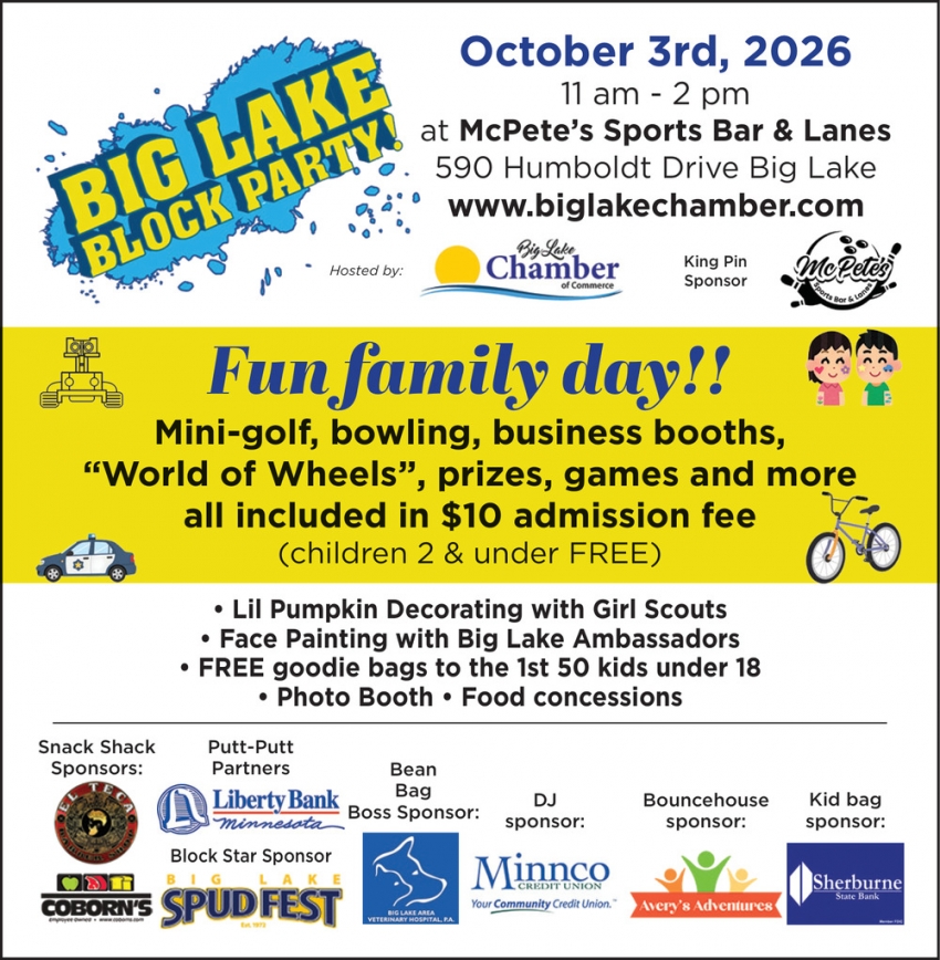 Big Lake Chamber of Commerce & Industry