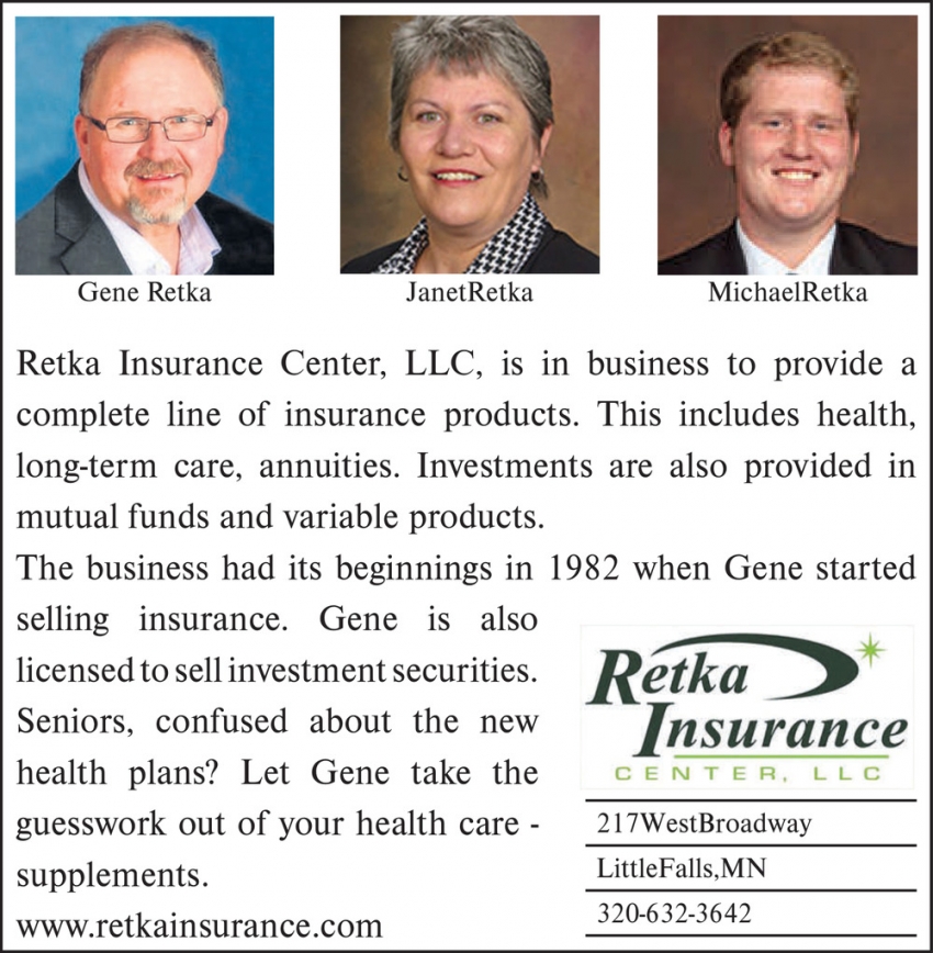 Retka Insurance Center LLC