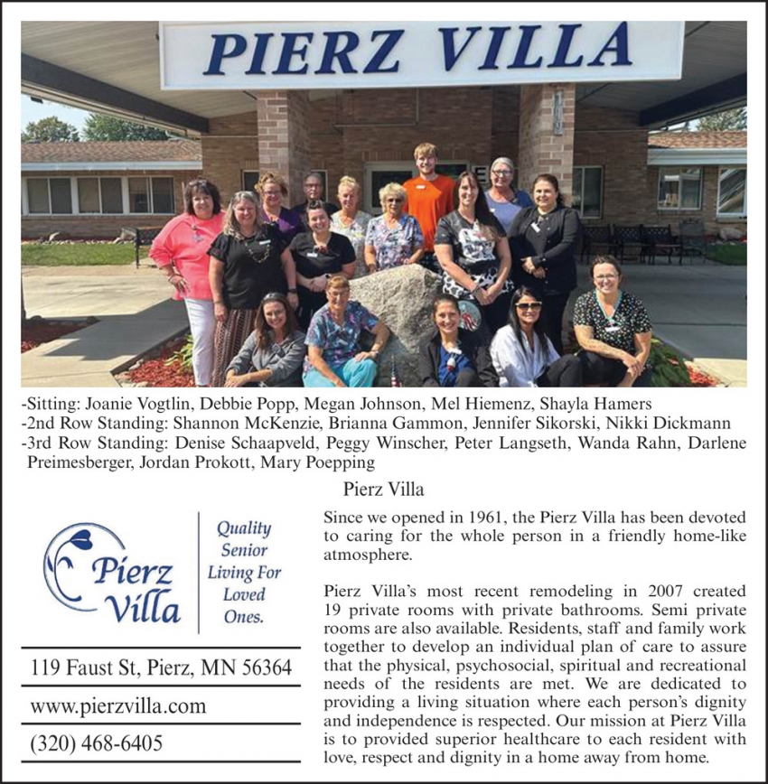 Pierz Villa