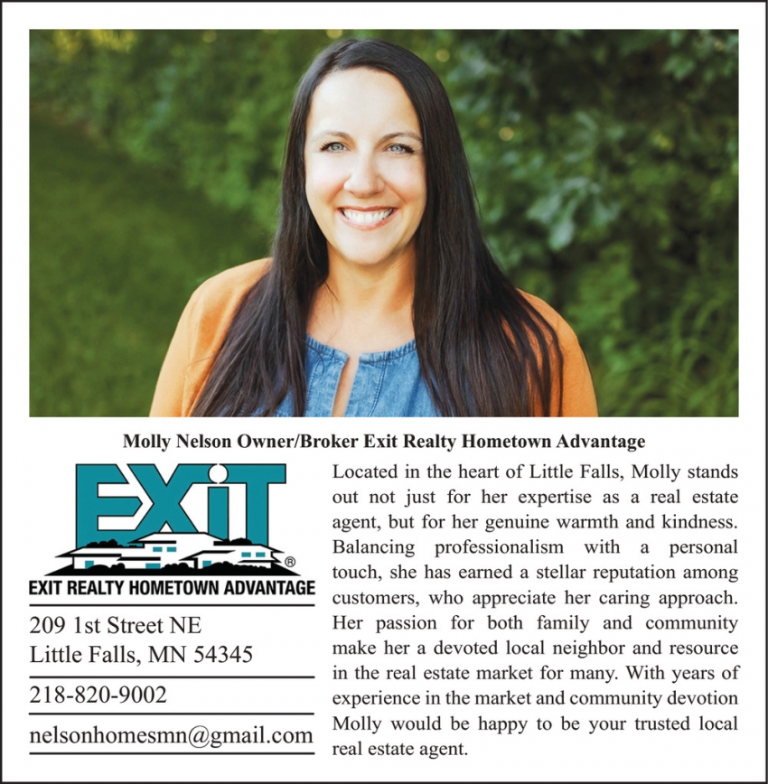 Exit Realty Home Town Advantage - Molly Nelson