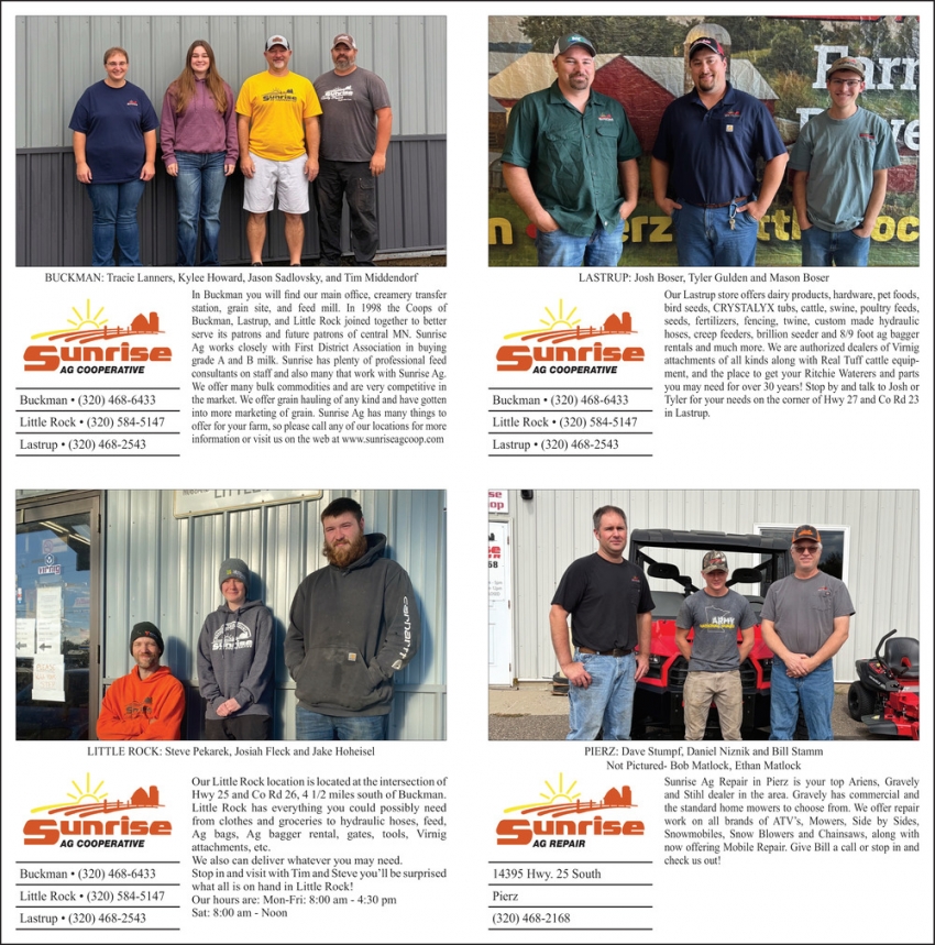 Sunrise AG Cooperative