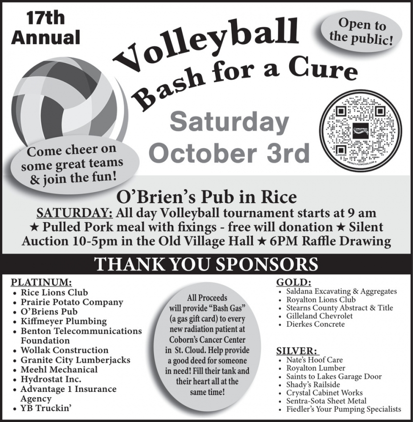 Volleyball Bash for a Cure