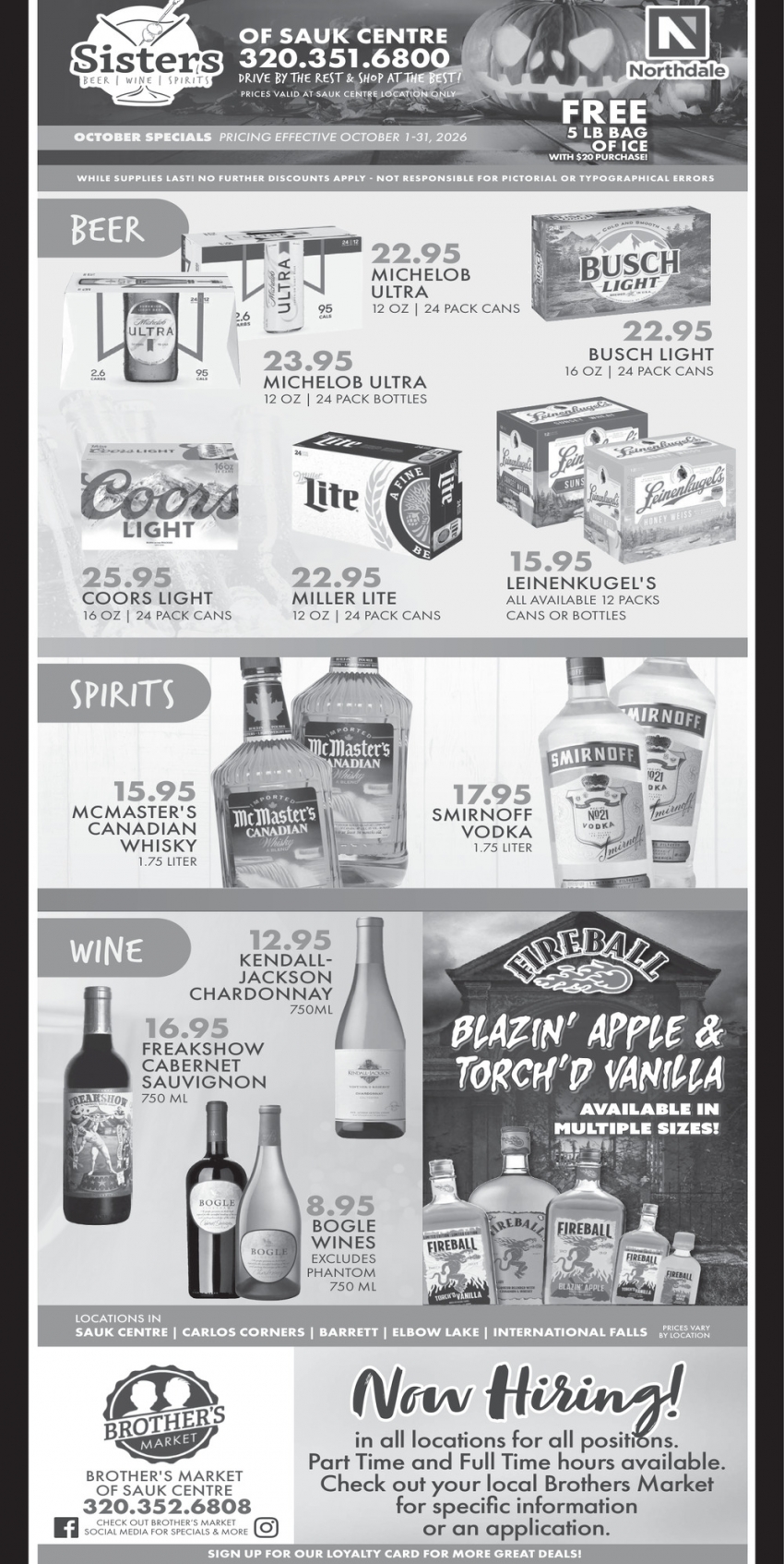 Brother's Market & Sisters Beer, Wine, Spirits