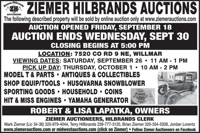 Ziemer Auctioneers