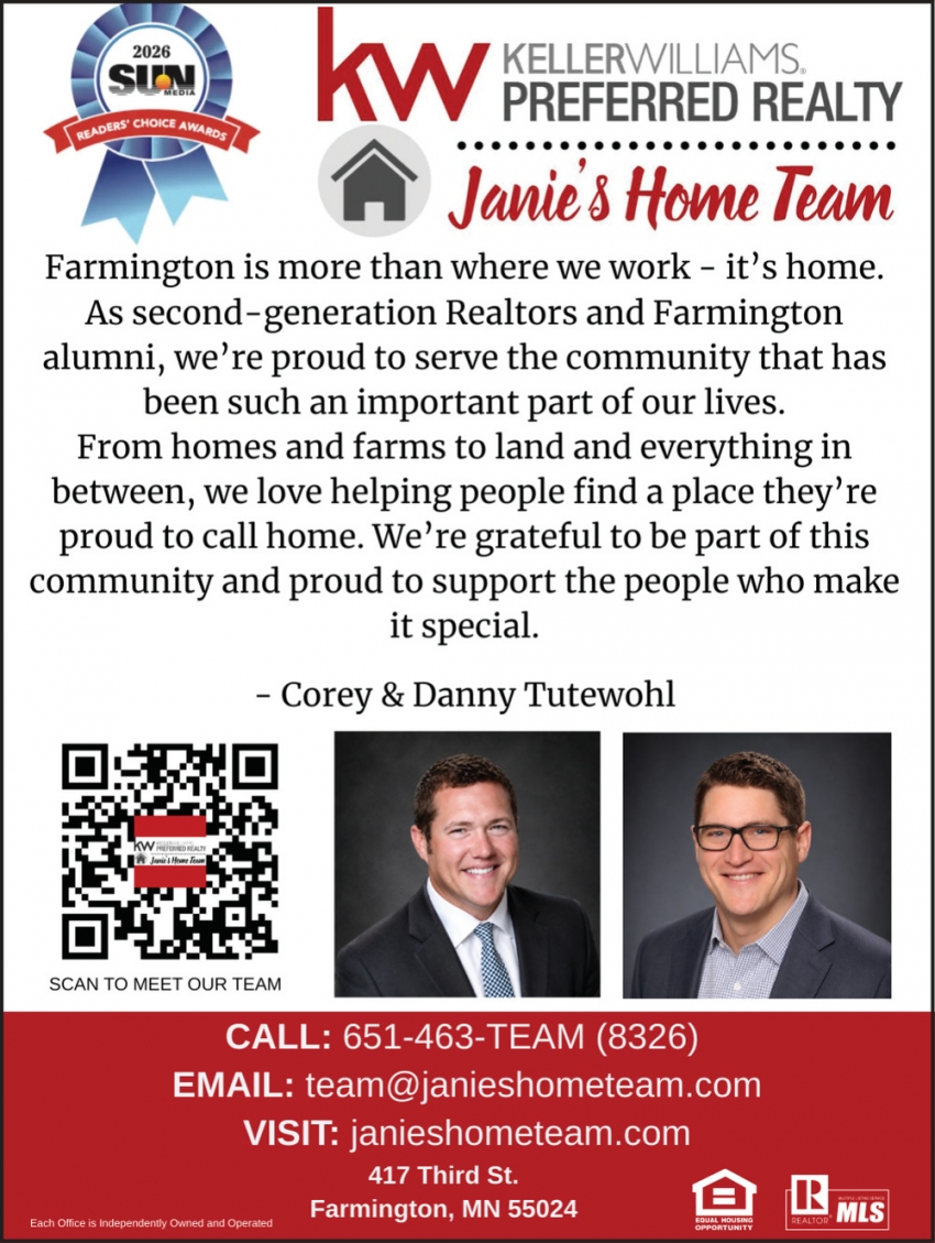 Keller Williams Preferred Realty - Janie's Home Team