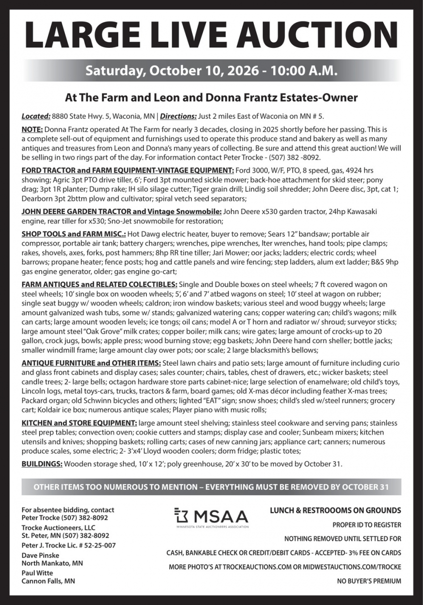 Minnesota State Auctioneers Association