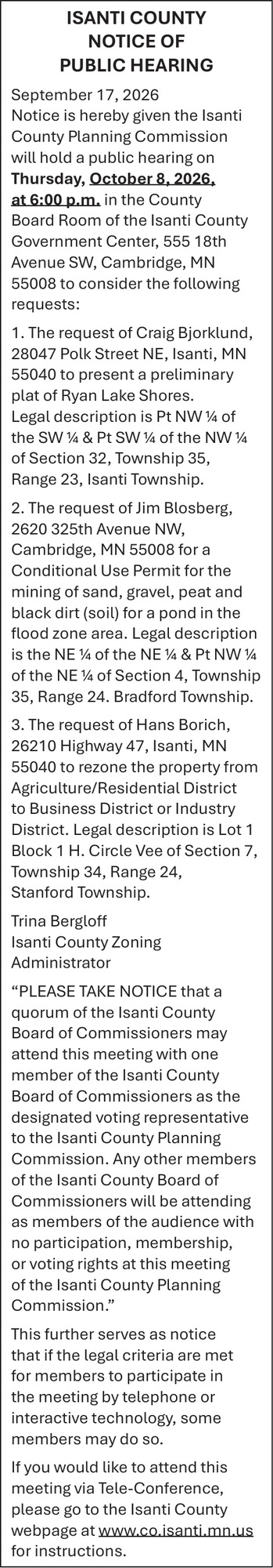 Isanti County