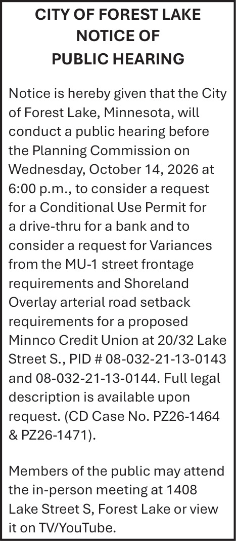 City Of Forest Lake