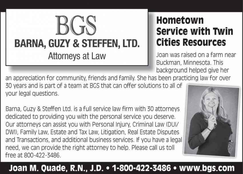 BGS Barna, Guzy & Steffen, Ltd
