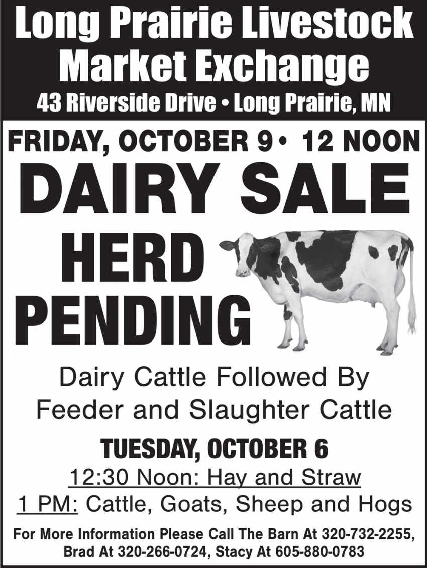 Long Prairie Livestock Market Exchange
