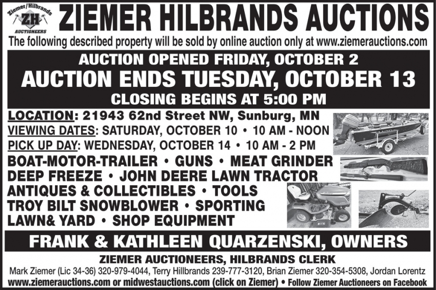 Ziemer Auctioneers