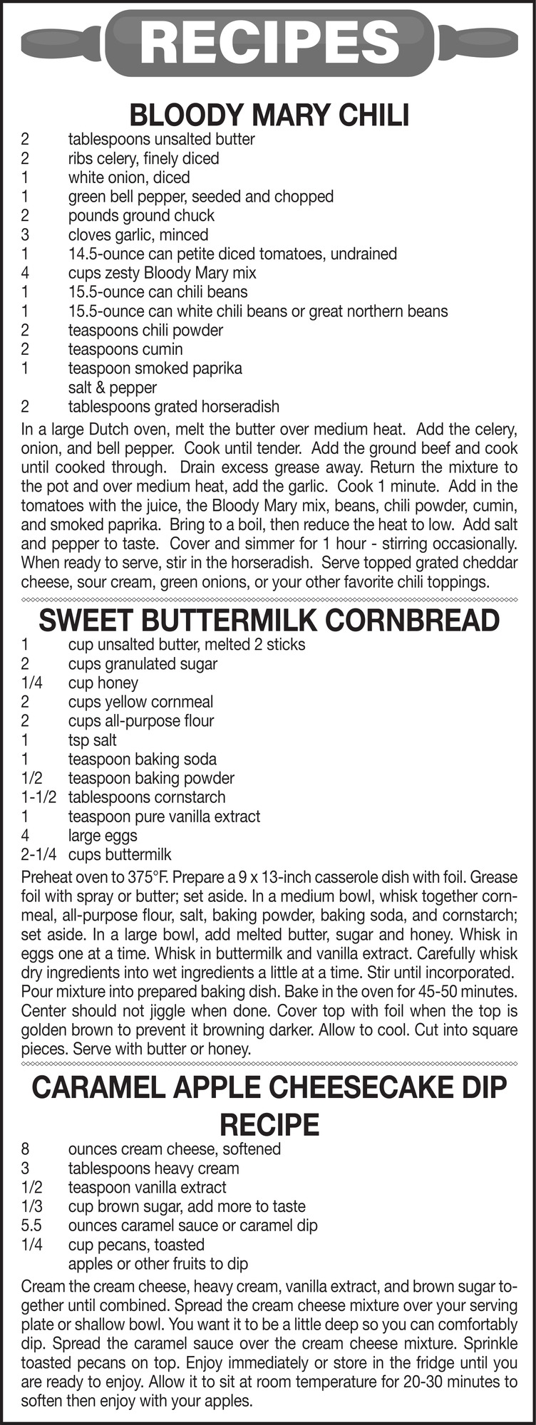 Recipes
