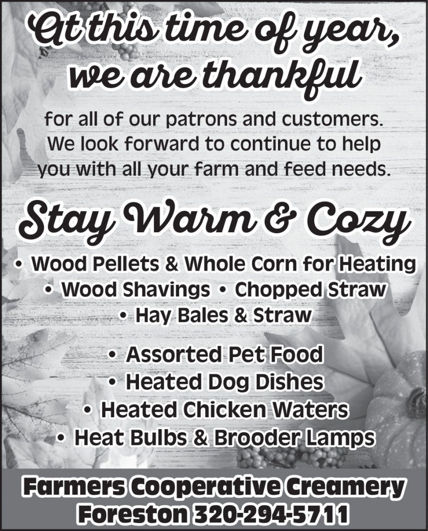 Farmers Co-op Creamery - Foreston