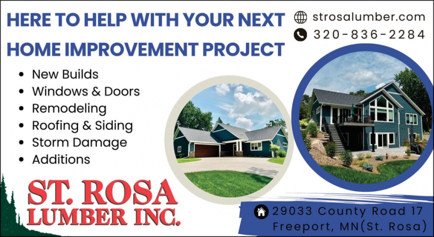 St. Rosa Lumber Inc