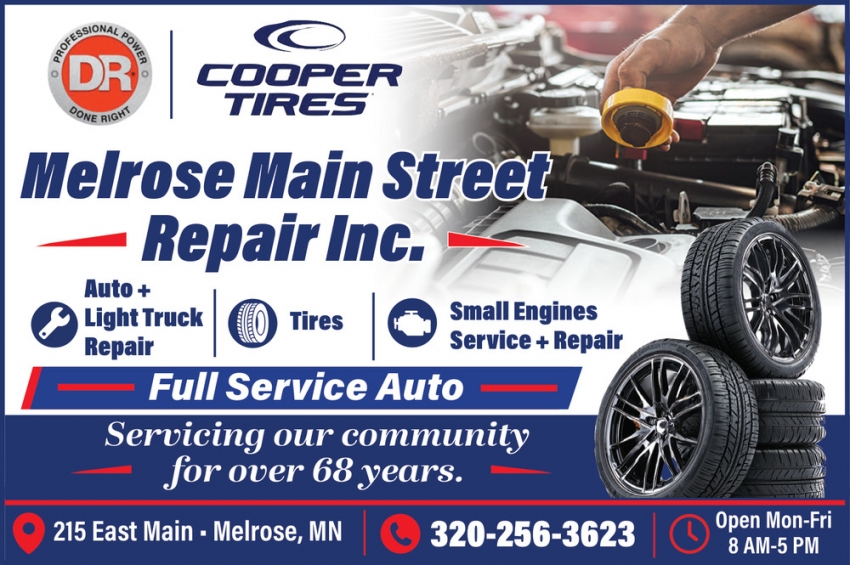 Melrose Main Street Repair