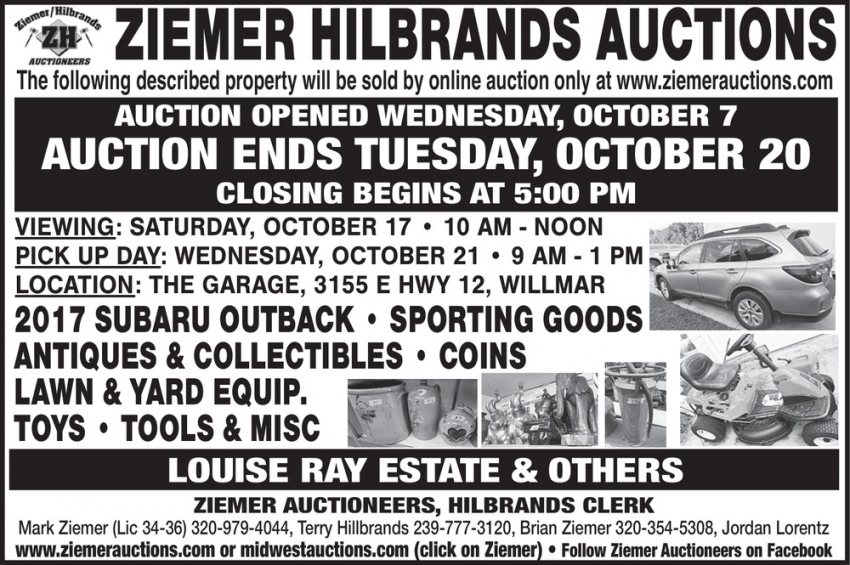 Ziemer Auction Service Inc