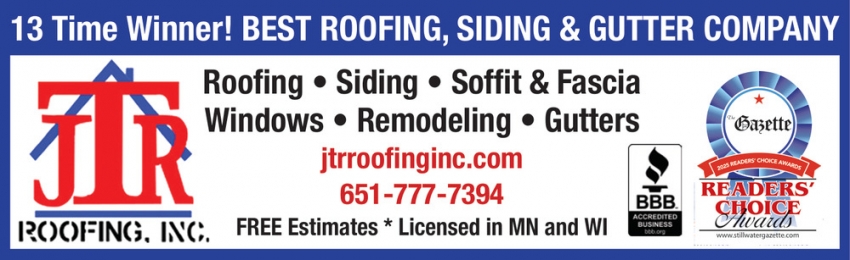 JTR Roofing