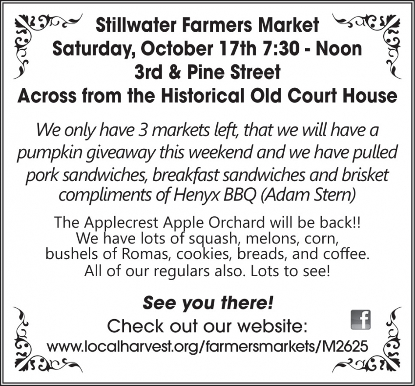 Stillwater Farmers Market