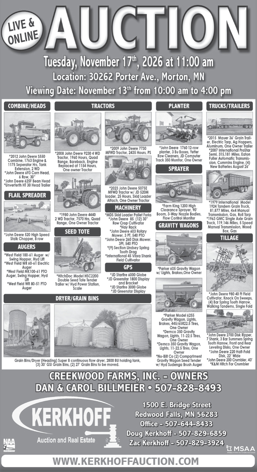 Kerkhoff Auction 