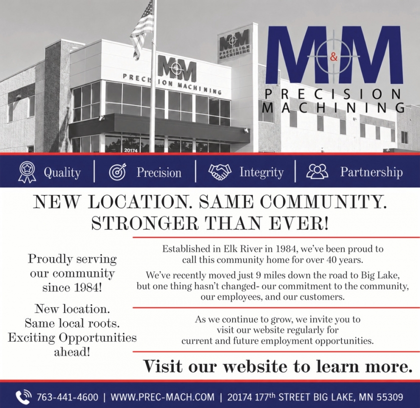 M&M Precision Machining, Inc
