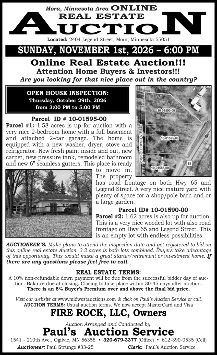 PAUL'S AUCTION SERVICE