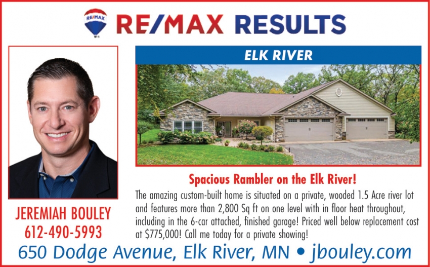 Re/Max Results - Jeremiah Bouley