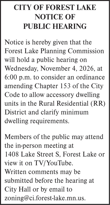 City Of Forest Lake