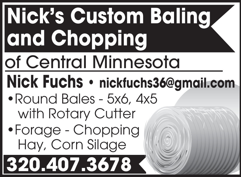 Nick's Custom Baling of Central Minnesota