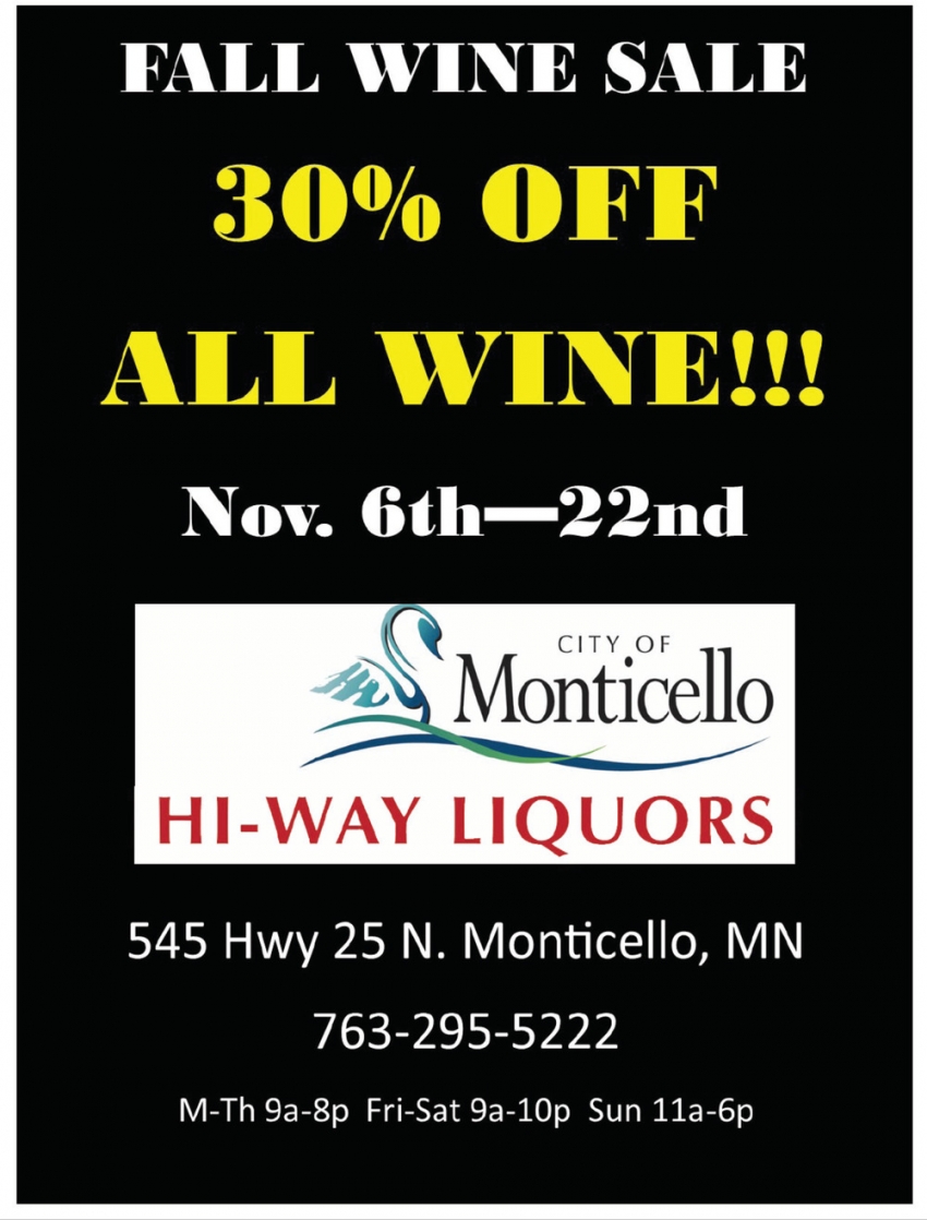 City of Monticello - Hi-Way Liquors