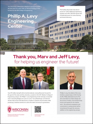 Phillip A. Levy Engineering Center, Wisconsin University of 