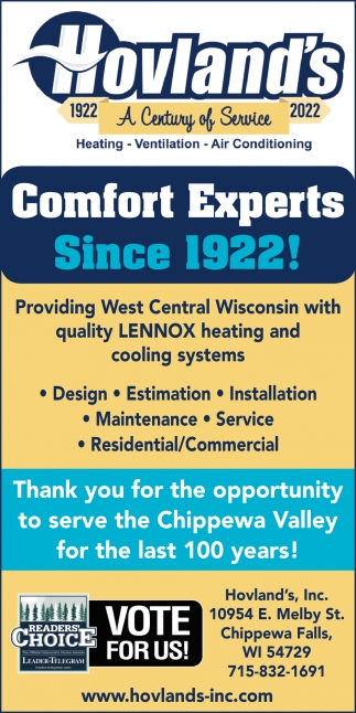 Comfort Experts Since 1922