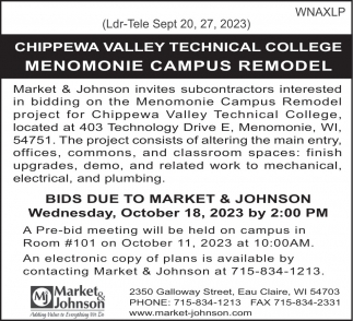 Menomonie Campus Remodel