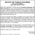 Notice of Public Hearing