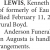 Kenneth W. Lewis