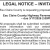Legal Notice