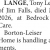Tony Lee Lange
