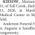 Marianne I. Kiesow