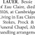 Bessie M. Lauer