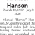 Michael Hanson