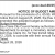 Notice Of Budget Amendment