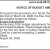 Notice Of Budget Amendment