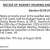 Notice of Budget Hearing and Annual Meeting
