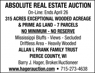 Absolute Real Estate Auctions