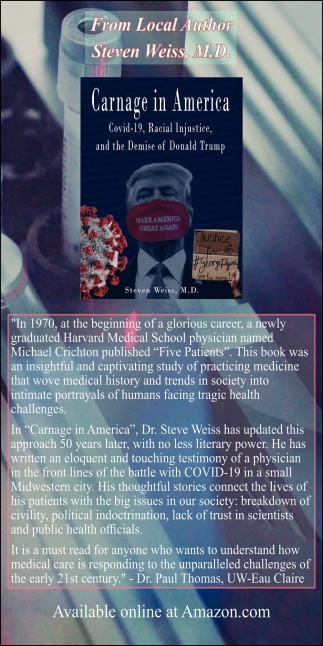 From Local Author Steven Weiss, M.D.