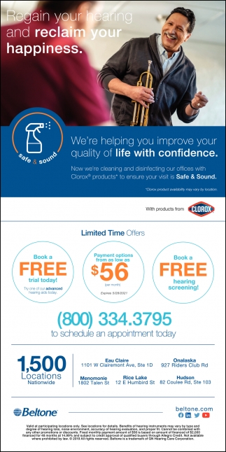We're Helping You Improve Your Quality Of Life With Confidence.