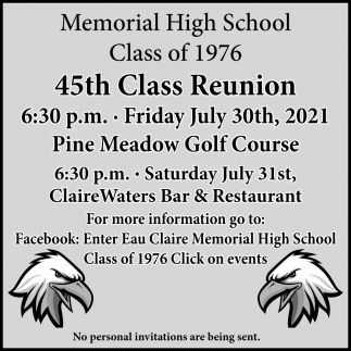 45th Class Reunion