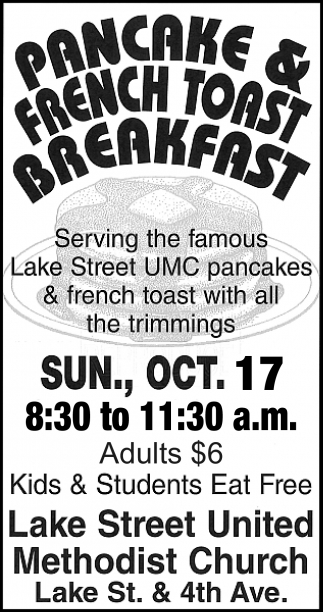 Pancake & French Toast Breakfast