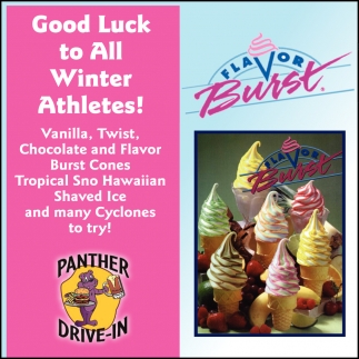 Good Luck To All Winter Athletes
