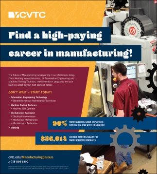 Find a High-Paying Career In Manufaturing